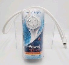Waterpik Power Spray+ W/Optiflow Adjustable 6 Spray Shower Head Handheld... - €22,77 EUR
