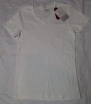 Gander Mountain Guide Series Mens Medium Classic White V Neck New T-Shirt - $9.82