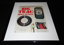 1968 Kelly Tires Spin Trac Framed 11x14 ORIGINAL Vintage Advertisement - $44.54