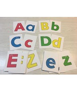 “Happy Pals“ Alphabet Flash Cards - 52 Alphabet card A-Z Uppercase &amp; low... - £12.59 GBP