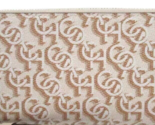 Coach CF521 Long Zip Around Wallet With Chalk Monogram Print Wit A NWT $298 - $95.03