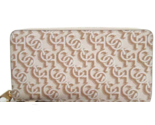 Coach CF521 Long Zip Around Wallet With Chalk Monogram Print Wit A NWT $298 - $95.03