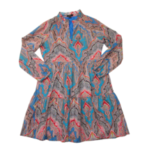 NWT J.Crew Tiered Popover in Ratti® Mediterranean Paisley Print Cotton Dress S - £95.90 GBP