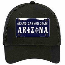 Arizona Grand Canyon State Novelty Black Mesh License Plate Hat - £23.17 GBP