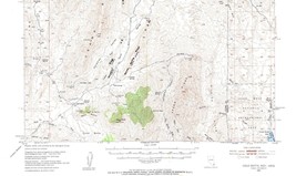 Gold Butte Quadrangle Nevada-Arizona 1953 Topo Map Vintage USGS 15 Minute - £10.13 GBP
