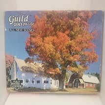 Shades of Autumn Golden Guild 500 Piece Vintage 1986 Jigsaw Puzzle 15 1/... - $24.99