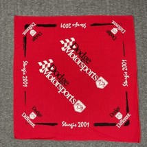 Vintage Sturgis 2001 Dodge Motorsports 20&quot; Bandana Handkerchief Made USA... - $11.64