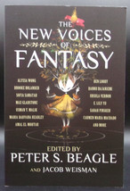 Peter Beagle &amp; Jacob Weisman New Voices Of Fantasy First Ed. 2 Signed Anthology - £28.67 GBP