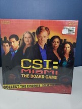New -- CSI: Miami The Board Game With 8 Crime Stories To Solve - $8.91