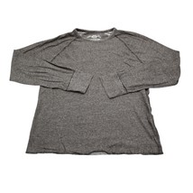 American Rag Cie Shirt Mens M Gray Crew Neck Long Sleeve Ribbed Cuffs Co... - $19.68