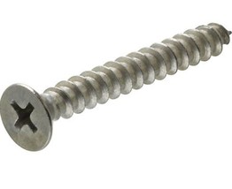 Hillman 881875 #12 x 1&quot; Steel Flat-Head Phillips Sheet Metal Screw, 2-Pack - $12.03