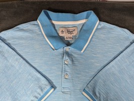 Penguin Munsingwear Polo Shirt Men&#39;s XL Golf Light Blue Classic Fit Short Sleeve - £10.67 GBP