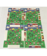 Vintage sticker sheets various country flags and people AGC inc. brand - €16,92 EUR