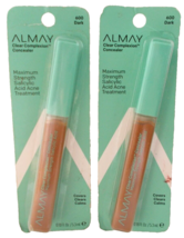 2X Concealer Clear Complexion Max Strength Acne Treatment 600 Dark 0.18 oz - $1.97