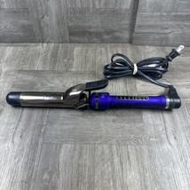 ION Titanium Pro Purple Curling Iron 1 1/2 In Model # 301192 nice - £11.77 GBP