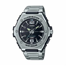 Unisex Watch Casio MWA-100HD-1AVEF Black Silver (S9902706) - £71.98 GBP