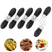 10Pcs/5 Pairs Corn Holders, Stainless Steel Corn On The Cob Bbq Fork Ske... - $16.14
