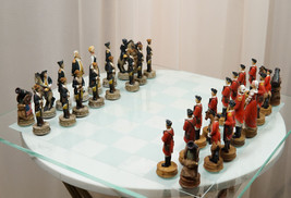 Ebros American Revolutionary War US Continental VS British Imperial Army Chess - £80.17 GBP