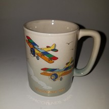 VTG Vancouver 1986 Mug Expo 86 World&#39;s Fair Biplanes Aircraft in Flight ... - £19.74 GBP