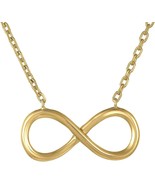 Infinity Necklace for women in 18K Gold Plated or 925 Sterling Silver Pl... - £82.21 GBP