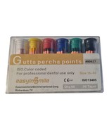 Gutta Percha Points Color Coded 0.06 Taper 15 to 40 pts USA 90027 60 units - $12.25 CAD