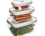 Fresh &amp; Save 3-Pc Glass Food Storage, Meal Prep Container, Assorted Sizes - $71.99