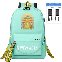 Monster Siren Head Print Kids school backpack Cartoon Boy girl Teenagers school  - £84.10 GBP