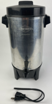 West Bend Coffee Percolator - 12-42 Cup - Party Perk - Large Capacity - 58002 - £41.85 GBP