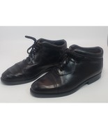 Giorgio Brutini Men&#39;s Lace Up Ankle Boots in Black Size 10-M - $33.14 CAD