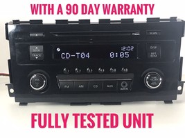 &quot;NI612&quot; Nissan ALTIMA Radio AUX CD Disc Player  Tested with warranty - $66.50