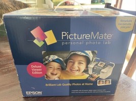 New Epson PictureMate Personal Photo Lab Printer &amp;  Deluxe Viewer - $143.55