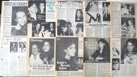 Brooke Sheilds ~ Thirty-Six (36) B&amp;W Vintage Articles From 1978-1984 ~ Clippings - £11.26 GBP