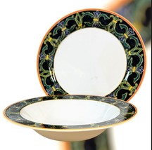 Vintage Victoria &amp; Beale Napoli 12” Serving Plate And Deep Plate - Disco... - $57.80