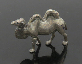 925 Sterling Silver - Vintage Dark Tone Shiny Camel Trinket - TR2948 - £53.09 GBP