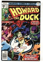 HOWARD THE DUCK #10 Spider-man 1977-MARVEL-FRANK BRUNNER-comic book - £27.13 GBP