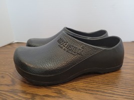 Birkenstock Profi Birki Black Slip On Clogs Womens Size 38 L7 M5 Shoes - $721.31 MXN