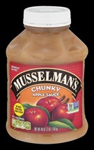 " Musselman's Chunky Apple Sauce (24oz) -Pack of 2 |Delicious and Healthy Snack" - £5.50 GBP