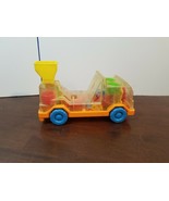 Playskool 1980 Clear See thru Colorful Pull and Play Truck Pretend Vinta... - $17.95