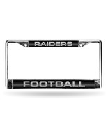 NFL Las Vegas Raiders Laser Chrome Acrylic License Plate Frame - $40.83 CAD