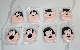 Goof Troop Squirters Disney Kelloggs Cereal Toy Party Favor Vintage 1993 Set 8 - $13.81