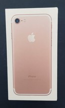 Apple iPhone 7 128 GB EMPTY BOX Sticker Manual Rose Gold Original - £10.02 GBP
