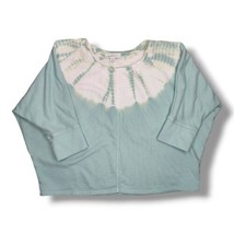 Pure Jill Sweatshirt Women’s Petite Medium PM Blue Tie-Dye Dolman Sleeve... - £17.54 GBP