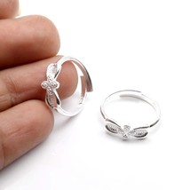 Indische Handarbeit Zehen Ring Paar Echt 925 Silber Bichhiya für Damen - £15.86 GBP