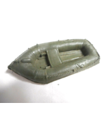 Marx WWII Battleground Set US Army Life Raft Boat Green Plastic Military... - £6.96 GBP