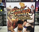 Street Fighter Anniversary Collection (Sony PlayStation 2, 2004) PS2 Com... - $14.68