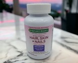 Nature&#39;s Bounty Optimal Solutions Hair Skin&amp;Nails Extra Strength 150ct E... - $14.84