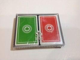 Double Deck Playing Cards American Contract Bridge League in Plastic Hoy... - $18.69