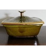 MAURICE OF CALIF. ~ USA ~ LW-926 ~ 5.75&quot; Square ~ Ceramic Covered Dish - €43,27 EUR