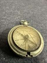 Pocket compass Surveyer Keuffel &amp; Esser Co New york Antique For Parts Or Repair - £50.63 GBP
