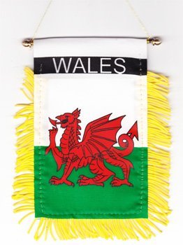 Wales - Window Hanging Flag - $8.90